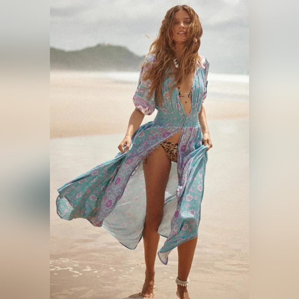 Spell Lovers Beach Gown in Paradise XS BNWT
